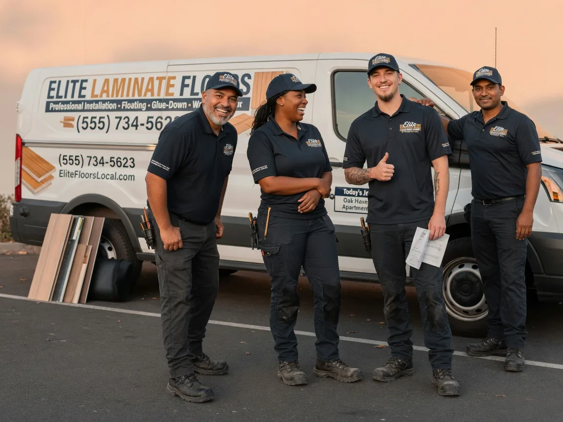 Laminate flooring installation company in Verona, ND